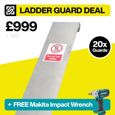 Ladder Guard Deal (+ FREE Makita Impact Wrench)