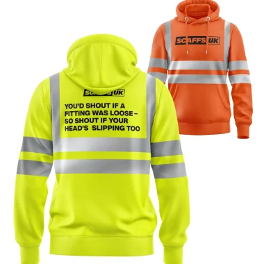 ScaffsUK - Head's Slipping High-Vis Hoodie