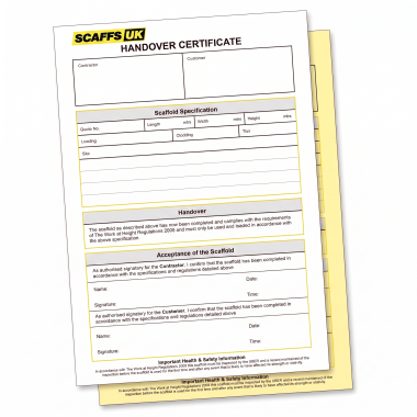 Handover Certificates
